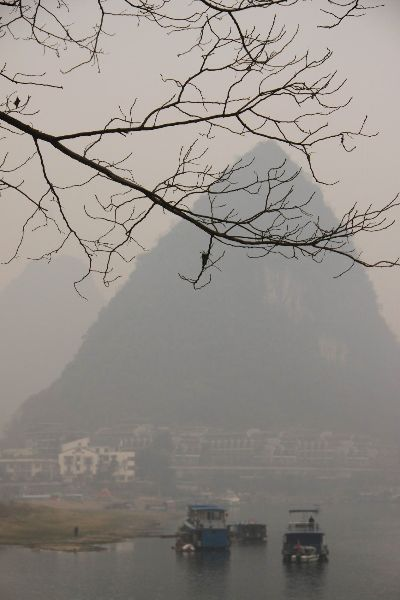 桂林最冷的三个月份，冬日里的山水柔情