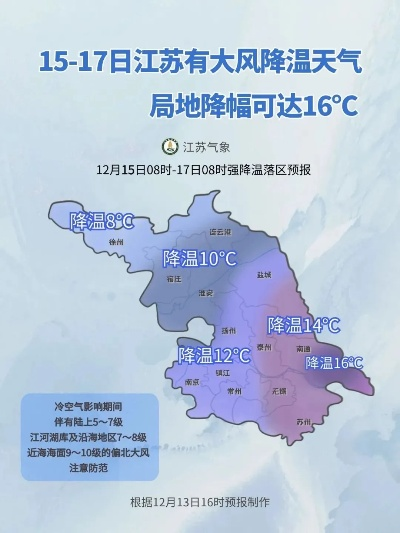 江苏气象最新发布,冷空气来袭,全省迎来断崖式降温 江苏气象最新发布,冷空气来袭,全省迎来断崖式降温
